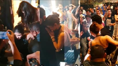 ನ್ಯೂ ಇಯರ್ ಪಾರ್ಟಿ ಮುಗಿಸಿ ಹೊರಬರುತ್ತಿದ್ದಂತೆ ಜಾರಿಬಿದ್ದ ನಾಗಿಣಿ ನಟಿ