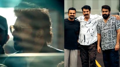 മോഹന്‍ലാലിനൊപ്പം വേറിട്ട ലുക്കില്‍ മമ്മൂട്ടി; വൈറല്‍ ആയി മഹേഷ് നാരായണന്‍ ചിത്രത്തിന്‍റെ ലൊക്കേഷന്‍ സ്റ്റില്‍