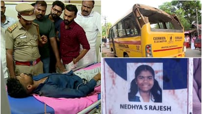 കണ്ണൂർ സ്കൂൾ ബസ് അപകടം; ഡ്രൈവർക്കെതിരെ കേസ്, ലൈസൻസ് സസ്പെൻഡ് ചെയ്യും