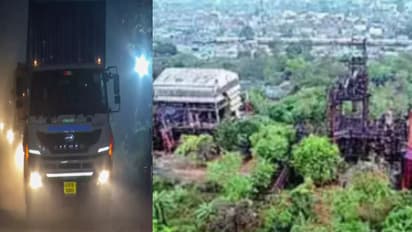 12 ട്രക്കുകൾക്ക് ഒരു കിലോമീറ്റർ നീളത്തിൽ അകമ്പടിയായി 40 വാഹനം; 700 സുരക്ഷാ ഉദ്യോഗസ്ഥർ, അപൂര്വ മിഷൻ ഭോപ്പാലിൽ