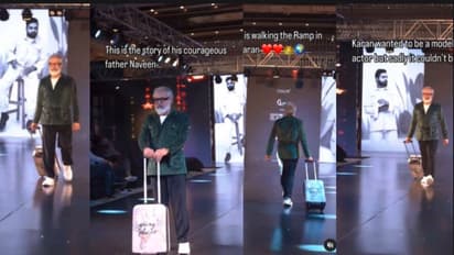 ಅಗಲಿದ ಮಗನ ಆಸೆ ಈಡೇರಿಸಲು ಮಾಡೆಲ್ ಆಗಿ ರಾಂಪ್ ವಾಕ್ ಮಾಡಿದ ಅಪ್ಪ