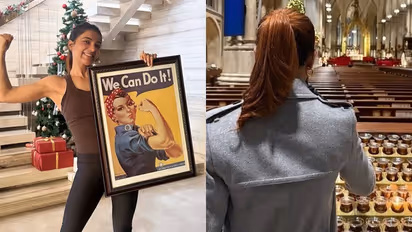 PHOTOS: Samantha Ruth Prabhu started her 2025 by seeking blessings from God