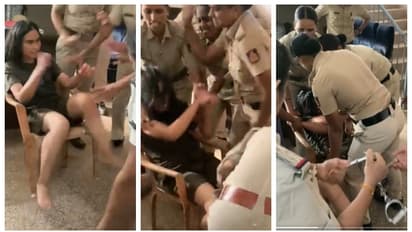 'കലിപ്പ് ഡാ...'; മദ്യപിച്ച യുവതി വനിതാ പോലീസ് ഉദ്യോഗസ്ഥരെ ചവിട്ടുന്ന വീഡിയോ വൈറൽ