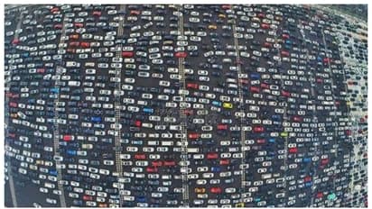 12 दिनों तक थमा रहा ट्रैफ़िक, ये था दुनिया का सबसे लंबा जाम