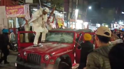Jaipur SHOCKER! Govt official’s minor son crashes Thar into Sikh procession (WATCH)