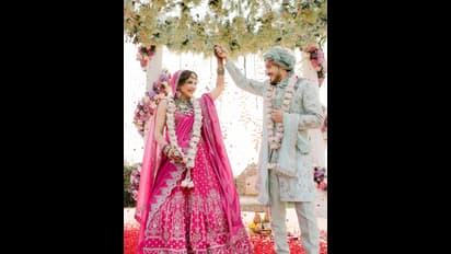 நண்பனையே காதலித்து கரம்பிடித்த நடிகை சாக்ஷி அகர்வால்! குவியும் வாழ்த்து!