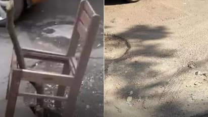 Bengaluru: How 'broken chair' placed on pothole in Koramangala prompted BBMP's immediate action