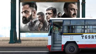 തെലങ്കാന ട്രാന്‍സ്‍പോര്‍ട്ട് കോര്‍പറേഷന്‍റെ പരസ്യത്തില്‍ ഇടംപിടിച്ച് 'മാര്‍ക്കോ'