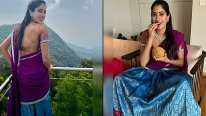 జాన్వీ కపూర్ తిరుమల దర్శనం, లంగా ఓణీలో అచ్చ తెలుగు ఆడపిల్లలా బాలీవుడ్ బ్యూటీ