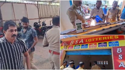 രഹസ്യവിവരത്തെ തുടർന്ന് പരിശോധന; കേരള ലോട്ടറിക്ക് സമാന്തരമായി 'ഒറ്റയക്ക നമ്പര്' ലോട്ടറിയിൽ രണ്ട് പേർ പിടിയിൽ