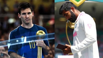 Australia reclaim BGT after 10 years: Bumrah's trophy stare compared to Messi's 2014 WC loss; see viral photo