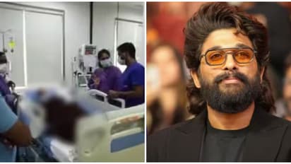 പുഷ്പ 2 ദുരന്തം നടന്ന് ഒരു മാസം കഴിഞ്ഞു; ഒടുവില് ഗുരുതരാവസ്ഥയിലുള്ള കുട്ടിയെ സന്ദര്ശിച്ച് അല്ലു അര്ജുന്