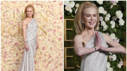 82nd Golden Globes Awards 2025: Nicole Kidman wins hearts with a namaste at the red carpet