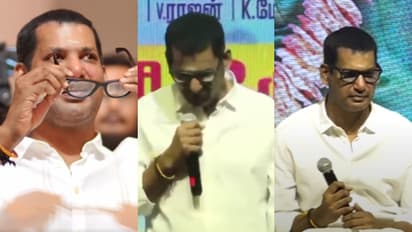 கூத்தாண்டவர் கோயில் திருநங்கைகளுக்கான அழகிப் போட்டியில் மயங்கி விழுந்த விஷால்!