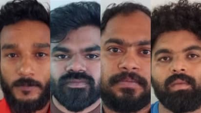 ഗർഫിൽ നിന്നെത്തിയ യുവാവിനെ തട്ടിക്കൊണ്ട് പോയി മർദ്ദനം, ഗുരുവായൂരിലെ ലോഡ്ജിൽ നിന്നും 4 പ്രതികൾ പിടിയിൽ