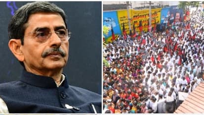 ஆளுநருக்கு எதிராக களம் இறங்கிய திமுக.! உருவபொம்மை எரிப்பு- தமிழகம் முழுவதும் போராட்டம்