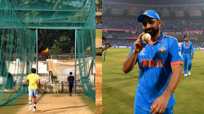 മിഡിൽ സ്റ്റംപ് വായുവിൽ പറത്തി മുഹമ്മദ് ഷമിയുടെ പരിശീലനം, ചാമ്പ്യൻസ് ട്രോഫിക്ക് മുമ്പ് ഇന്ത്യക്ക് ആശ്വാസവാർത്ത