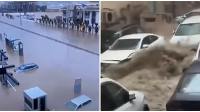 ಮೆಕ್ಕಾ, ಮದೀನಾ, ಜೆದ್ದಾದಲ್ಲಿ ಭಾರೀ ಪ್ರವಾಹ, ನೀರಿನಲ್ಲಿ ಕೊಚ್ಚಿ ಹೋದ ಕಾರ್‌ಗಳು!