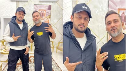 Honey Singh shares photo with Atif Aslam; calls him his 'Borderless brother' [PHOTO]