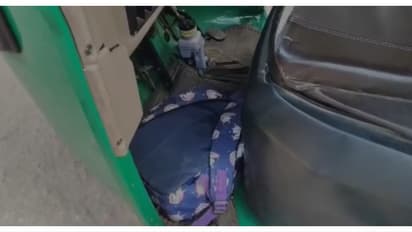 സ്കൂൾ വിദ്യാർത്ഥികളുമായി പോയ ഓട്ടോറിക്ഷ തലകീഴായി മറിഞ്ഞു; അപകടം കുമരനല്ലൂരിൽ