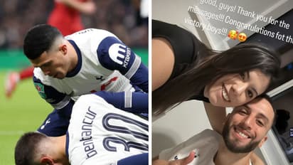 Bentacur's on-pitch collapse: Tottenham star shares health update, posts pic with fiancee