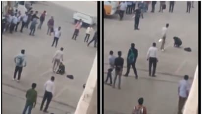 Pune SHOCKER! Man stabs woman colleague to death with machete in office parking lot; crowd watches (WATCH)