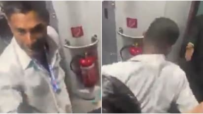 ട്രെയിനിൽ യാത്രക്കാരനെ അടിച്ചുവീഴ്ത്തി മുകളിൽ കയറിയിരുന്ന് ടിടിഇ, ബെൽറ്റ് കൊണ്ടടിച്ച് അറ്റൻഡർ; സസ്പെൻഷൻ, കേസ്