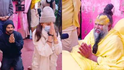 Virat Kohli, Anushka Sharma visit Premanand Maharaj Ji to seek blessings, video goes viral (WATCH)