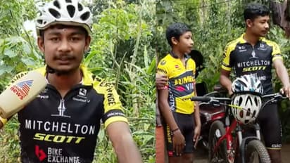 ലക്ഷങ്ങൾ വിലയുള്ള സൈക്കിളുമായി വന്നവരെ തകർത്ത് വമ്പൻ വിജയം; ഇനി ദേശീയ മീറ്റീൽ പങ്കെടുക്കാൻ അഖിലിന് സഹായം വേണം