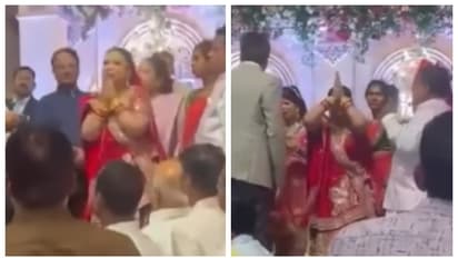 വരൻ വിവാഹ വേദിയിലേക്കെത്തിയത് പൂസായി, സദസിന് നേരെ കൈ കൂപ്പി, വിവാഹം ഒഴിയുന്നതായി വധുവിന്റെ അമ്മ; വീഡിയോ വൈറൽ