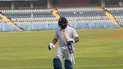 Under fire Rohit Sharma practices with Mumbai Ranji team at Wankhede stadium; pictures go viral