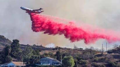 What is Phos-Chek? Planes are dropping pink powder to help firefighters battle Los Angeles wildfire