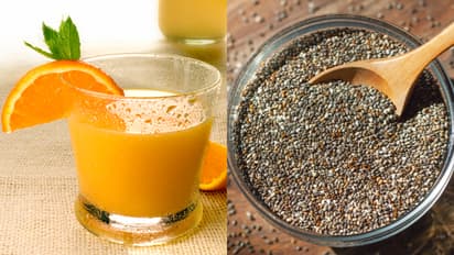 ഓറഞ്ച് ജ്യൂസില് ചിയ സീഡ് ചേര്ത്ത് കുടിക്കൂ; അറിയാം ഗുണങ്ങള്