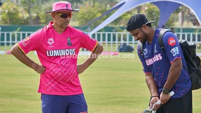 ராஜஸ்தான் ராயல்ஸ் அணிக்கு புதிய சிக்கல் – தலைமை பயிற்சியாளர் ராகுல் டிராவிட்டுக்கு காயம்!