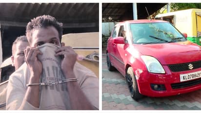 സ്കൂട്ടർ യാത്രികനെ ഇടിച്ച് കടന്നു, വിടാതെ പിന്നാലെ പോയി പൊലീസ്, മോഷ്ടിച്ച കാറും മോഷണക്കേസ് പ്രതിയും പിടിയില്