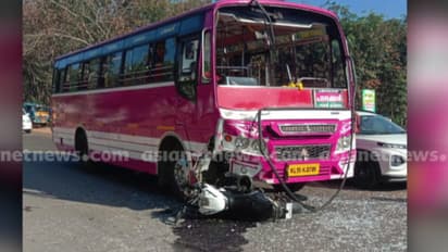 രാവിലെ ജോലിക്ക് പോകുമ്പോൾ അപകടം: ബസും ബൈക്കും കൂട്ടിയിടിച്ച് യുവാവിന് ദാരുണാന്ത്യം