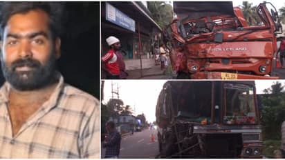 മലപ്പുറം പരപ്പനങ്ങാടിയിൽ ലോറികൾ തമ്മിൽ കൂട്ടിയിടിച്ച് അപകടം; ഡ്രൈവർക്ക് ദാരുണാന്ത്യം