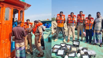 ഉദ്യോഗസ്ഥരുടെ സംശയം വെറുതെയായില്ല, 'സെന്റ് ആന്റണിയി'ൽ ഉണ്ടായിരുന്നതെല്ലാം നിയമ വിരുദ്ധം, മീനുകളും പിടിയിൽ