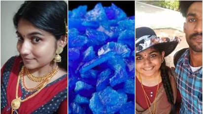 കഷായത്തിൽ ഗ്രീഷ്മ കലർത്തിയത് തുരിശ് എന്ന കോപ്പർ സൾഫേറ്റ്, ഷാരോൺ നീലനിറത്തിൽ ഛർദ്ദിച്ചു; പഴുതടച്ച അന്വേഷണം