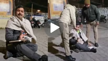 सस्पेंडेड इंस्पेक्टरचे अश्रू, वरिष्ठांवर गंभीर आरोप