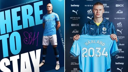 Erling Haaland signs new Man City deal until 2034, pens 'here to stay' open letter to 'dear defenders' (WATCH)