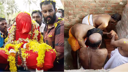 നെയ്യാറ്റിൻകര ഗോപൻ്റെ മൃതദേഹം സംസ്കരിച്ചു; സന്യാസിമാരുടെ സാന്നിധ്യത്തിൽ ചടങ്ങ്, പുതിയ കല്ലറയിൽ സംസ്കാരം