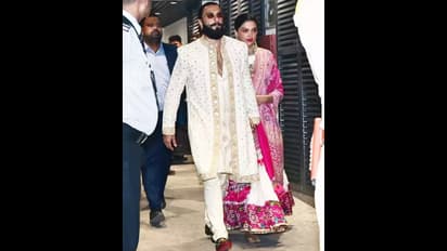 ಕಸಿನ್ ಮದುವೆಗೆ  ದೀಪಿಕಾ ಜೊತೆ ಬಂದ ರಣ್ವೀರ್,  ಮಗಳೆಲ್ಲಿ ಎಂದ ಫ್ಯಾನ್ಸ್ 