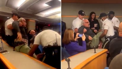 'He blocked ICJ orders..' Journalist forcefully dragged out for confronting Blinken over Gaza policies [WATCH]