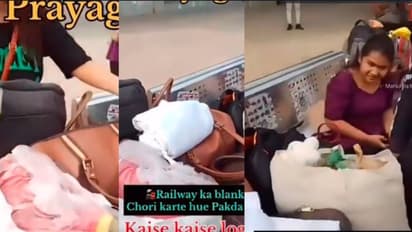 ರೈಲಿನಲ್ಲಿ ಹೊದ್ದುಕೊಳ್ಳಲು ಕೊಟ್ಟ ಬೆಡ್ಶಿಟನ್ನು ಬ್ಯಾಗಿಗೆ ತುಂಬಿಸಿ ಮನೆಗೊಯ್ಯಲು ಯತ್ನ:  ಸಿಕ್ಕಿಬಿದ್ದ ಕಳ್ಳರು