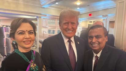 Mukesh and Nita Ambani attend 'candlelight dinner' with Donald Trump ahead of inauguration (WATCH)