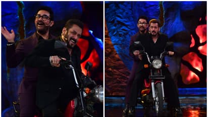  Bigg Boss 18: Salman Khan-Aamir Khan bring back 'Do Mastanae' moment on stage during grand finale