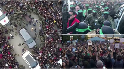  ഇസ്രയേല്‍ -ഹമാസ് വെടിനിര്‍ത്തല്‍; പലസ്തീനികളെ മോചിപ്പിച്ചു, ജയിലിന് പുറത്ത് സംഘർഷത്തിൽ 7 പേർക്ക് പരിക്ക്