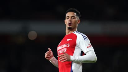 Arsenal's Saliba out for 2 weeks with hamstring injury, set to miss 3 games; will he be fit to face Man City?