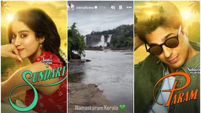 Param Sundari: Sidharth Malhotra begins shooting for his next with Janvhi Kapoor [PHOTO]